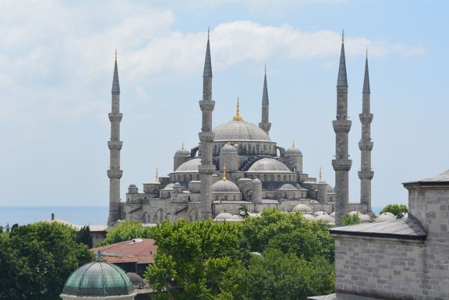 Istanbul’s famous Blue Mosque 